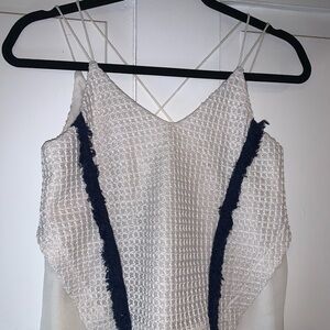 Anthropologie Moon River Spaghetti Straps Top